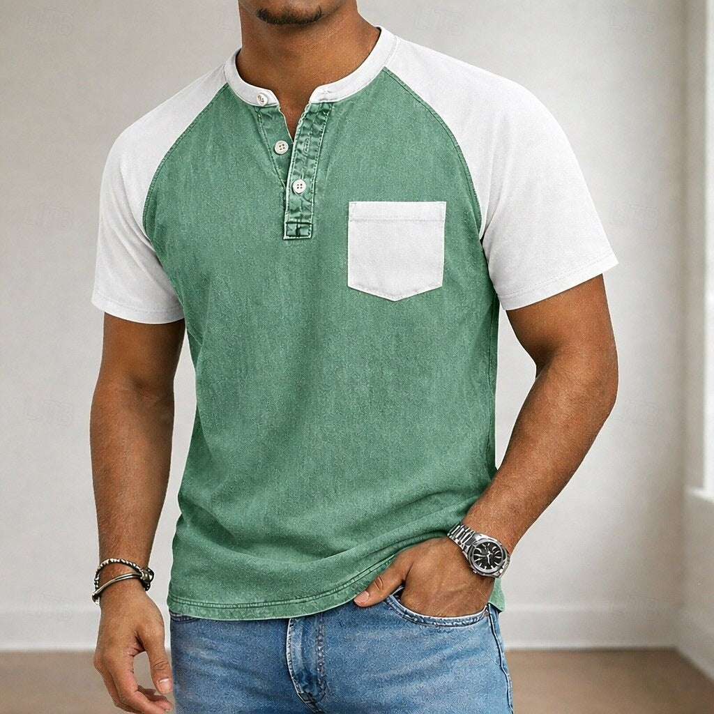 Men's short-sleeved shirt
