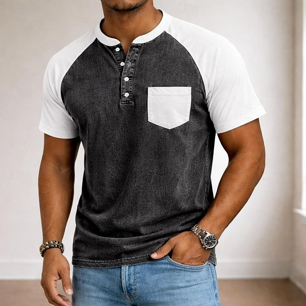 Men's short-sleeved shirt