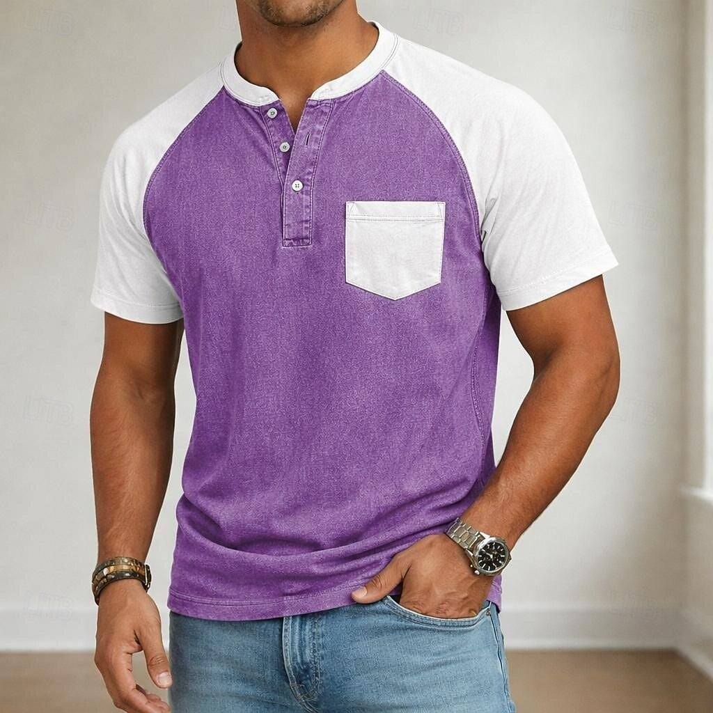 Men's short-sleeved shirt