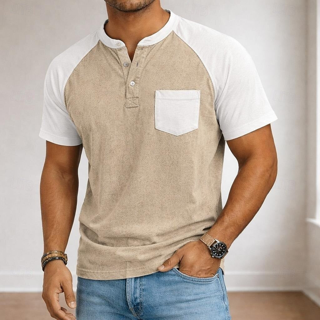 Men's short-sleeved shirt