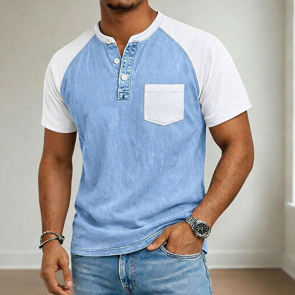 Men's short-sleeved shirt